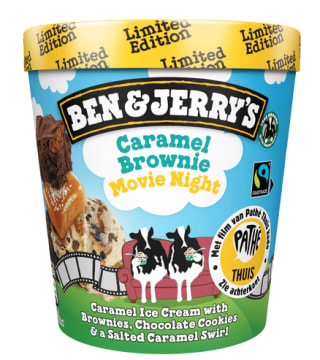 alle Ben & Jerry's ijs Beker 427 - 465 ml. + een PathéThuis Film voor €2,99 bij Dirk