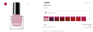 Tot 70% korting op ANNY Nail Polish Nagellak bij Douglas