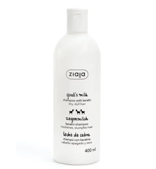 Champú Ziaja con proteínas de leche de cabra y keratina 400ml por 2,13€