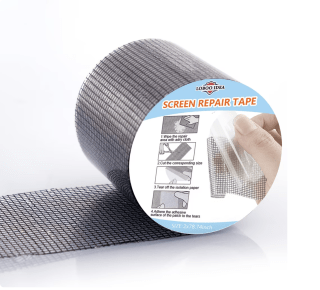 Rollo cinta adhesiva reparación mosquiteras 5x260cm por solo 1,59€