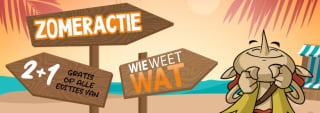 2+1 gratis op alles van Wie Weet Wat bij White Gobolin Games