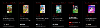3 Switch games voor €111 in de MediaMarkt in Duitsland