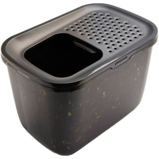 Prijsfout! Savic Kattenbak Hop In Marble Zwart/Goud starset voor €7,69 bij Zooplus