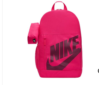 Mochila elemental Nike color fucsia por 17,50€