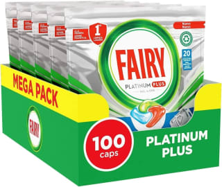 Fairy Platinum Plus 100 tabletten voor €18,30