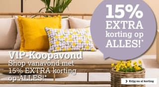 VIP-koopavond met 15% korting bij Leenbakker