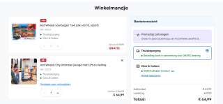 Hot Wheels City Ultimate Garage + Hot Wheels voertuigen 1:64, pak van 10, assorti voor €64,99