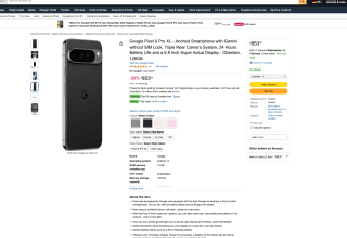 Google Pixel 9 Pro XL 128GB y Funda protectora por solo 853,62€