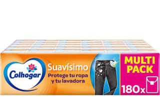 Colhogar Suavísimo Compact Pañuelos Pack de 180 paquetes Pañuelos Suaves Desechables de Bolsillo por 7,70€.