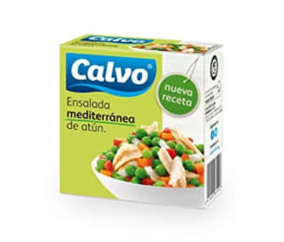 2 Calvo Ensalada Mediterránea de Atún 150g por solo 1,98€