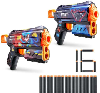 Pack de 2 lanzadores XSHOT-X-Shot Skins Flux Blaster con 16 dardos por 6,50€