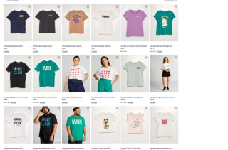 Camisetas de mujer desde 4€ por el día de la madre