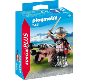 Playmobil Caballero con Cañón por 4€