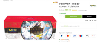 Pokémon Holiday Adventskalender - Pokémon kaarten voor €35,99 bij Bescards