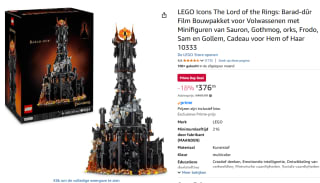 LEGO The Lord of the Rings Barad-dûr - 10333 voor €376,95 met Amazon prime