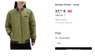 Bomber de Mujer Vans Pickett por 37.99€