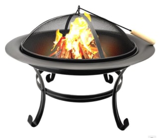 BBQ Collection Vuurschaal - Vuurkorf met Vonkenscherm voor €58,99 bij Ochama