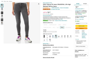 ONLY Skinny fit Jeans ONLROYAL Life High Waisted Mujer por 10,43€