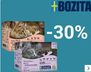 30% korting op Bozita natvoer voor katten via Brekz