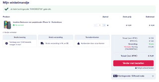 20% korting op favoriete artikelen bij Smartphonehoesjes