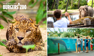 Entree tickets voor Burgers' Zoo voor €23,- via Social deal