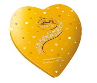 Corazón Lindt LINDOR caja de bombones surtido 225g por 6,49€