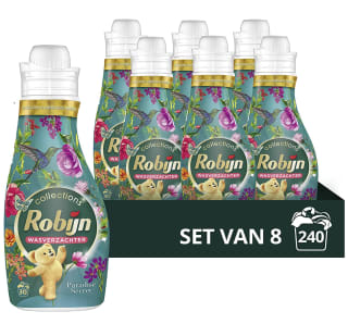 Robijn Leeuwebekje & Patchouli Wasverzachter - 240 wasbeurten - 8 x 750ml - voor €13,41 bij Amazon
