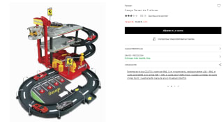 Garaje Ferrari de 3 alturas por 19.23€