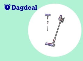 Korting op diverse stofzuigers bij Bol.