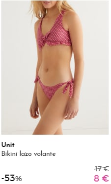 Bañadores y Bikinis por 8€