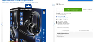Thrustmaster Y-300P gaming headset voor €30,10 bij Max ICT