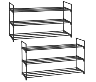 Juego 2 Zapateros SONGMICS 3 Niveles de Metal por solo 14,24€