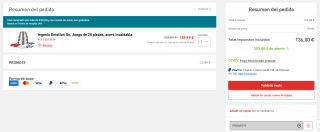 Tefal Ingenio Emotion On, Juego de 20 piezas para todas las cocinas por 136€