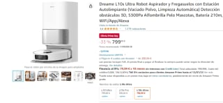Dreame L10s Ultra Robot Aspirador por solo 799,99€