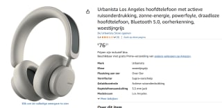 Urbanista Los Angeles – Draadloze Koptelefoon voor €76,31 bij Amazon