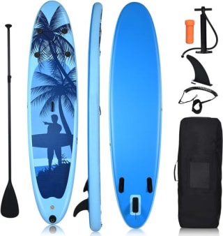 COSTWAY Stand Up Paddling Board, voor €137,69 bij Bol