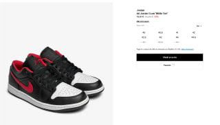 Nike Air Jordan 1 Low White Toe por solo 78€