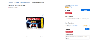 Monopoly regreso al futuro por 11,95€