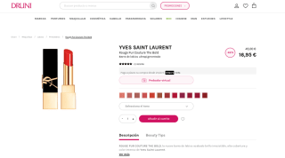 Barra de labios ultrapigmentada YVES SAINT LAURENT Rouge por 16,95€