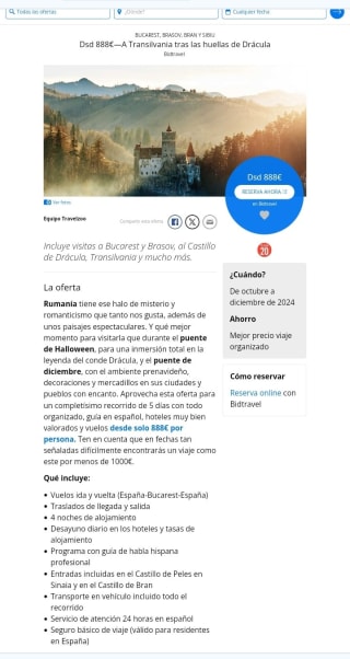 Transilvania 5 días desde 888€.