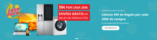 50€ gratis por cada 250€ de compra en Worten