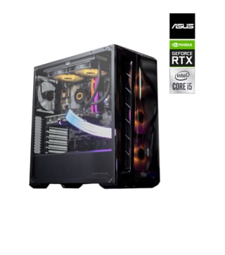 PC gaming - PC Clon Powered By Asus Prime B560-A, Intel® Core™ i5-10400F, 16GB RAM, 500GB SSD, Dual RTX 3050, W11 por 999€