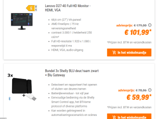 Tot 70% korting op heel veel artikelen tijdens de Black weeks sale bij NBB