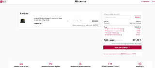 LG gram 14Z90S Windows 11 Home i5 16GB 512GB 1,1Kg por 851,65€