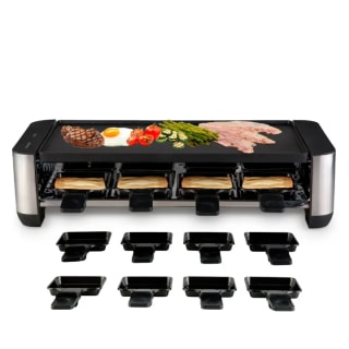 Raclette Mellerware Yummy 1400W de potencia / Función grill y plancha Placas reversibles y extraíbles por 26.69€