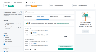 Vuelo ida y vuelta de Madrid a Milán por solo 41€