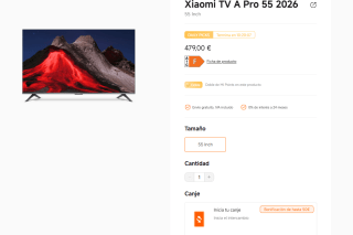 Nuevos televisores Xiaomi en oferta desde solo 381€ todo en descripción