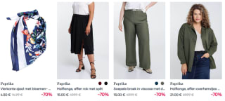 Tot 70% korting op de Solden bij Paprika