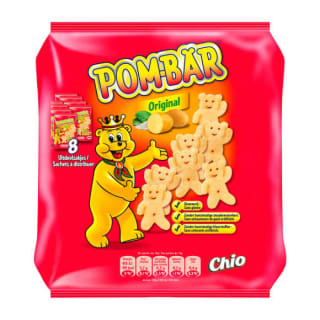 3 zakken Chio Pom bar original multipacks voor €3 bij de Coop