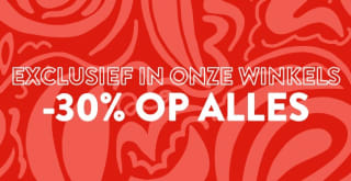 30% korting op alles bij aankoop vanaf 2 stuks in de winkels van CASA